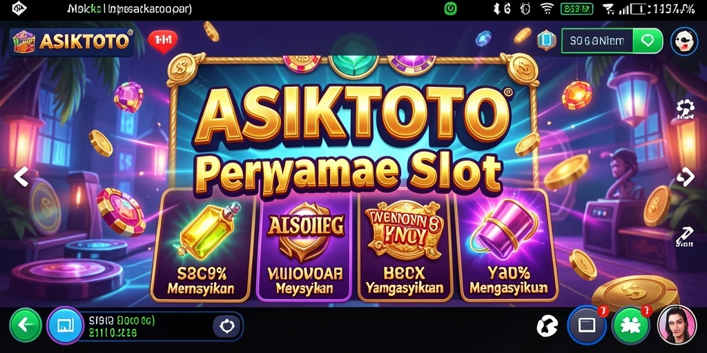 Screenshot gameplay ASIKTOTO yang menunjukkan keseruan permainan Slot.
