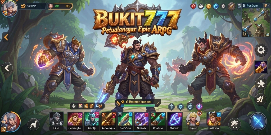 Gameplay menarik dengan berbagai karakter dan pertarungan epik.
