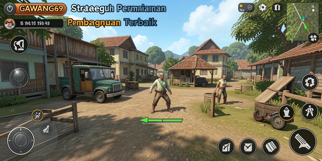 Tangkapan layar GAWANG69 menampilkan aksi seru dalam gameplay SLG.