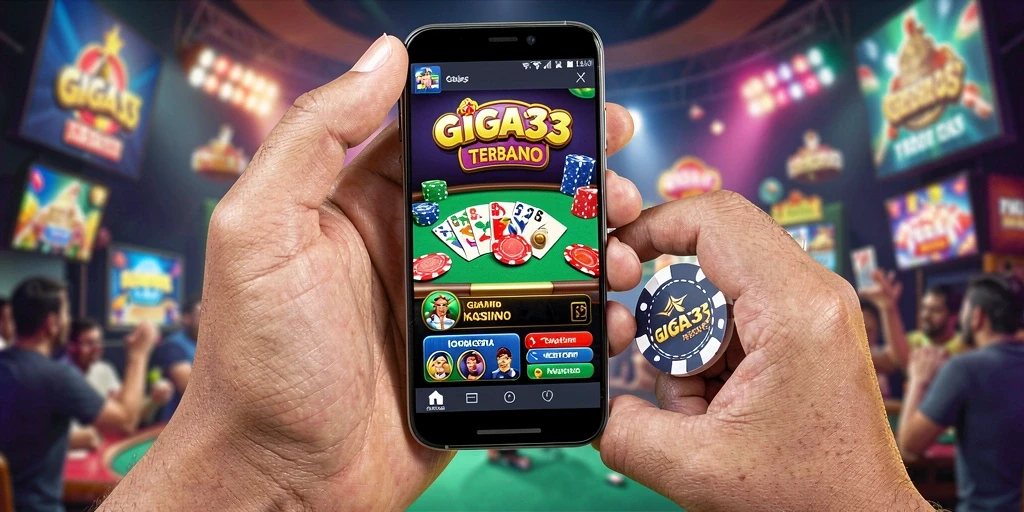 Tampilan gameplay GIGA33 yang seru dan dinamis dalam permainan Kasino.