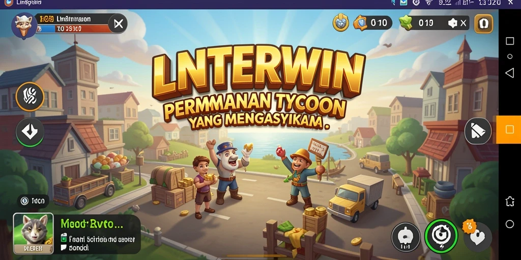 Tampilan gameplay LNTERWIN yang menarik dan penuh strategi.
