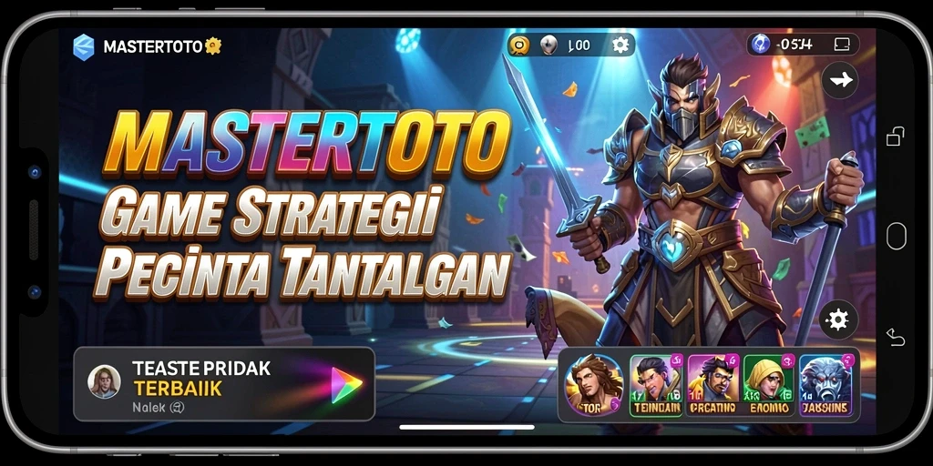 Tampilan gameplay MASTERTOTO yang memukau dan penuh strategi.