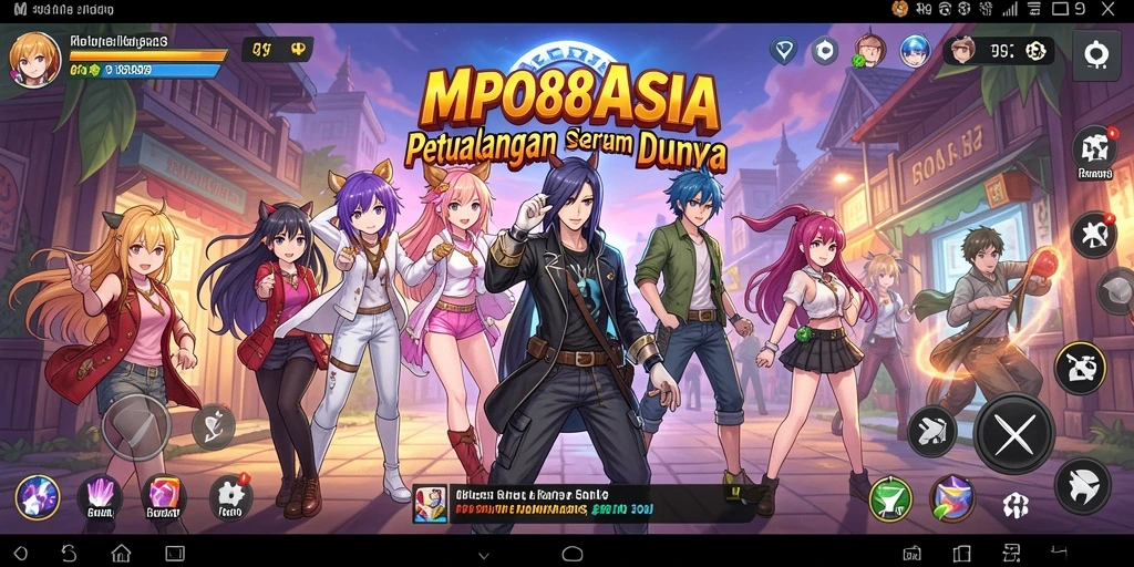 Tampilan gameplay MPO88ASIA dengan karakter Anime yang menakjubkan.
