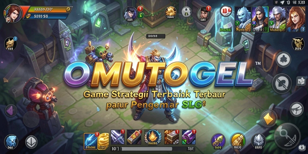 Tampilan gameplay seru dari OMUTOGEL yang penuh strategi.