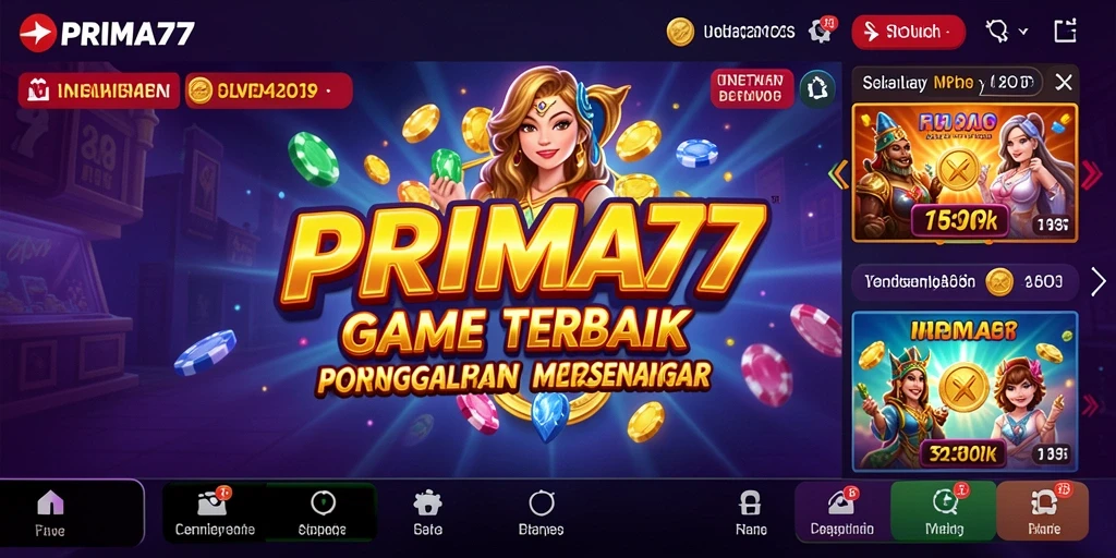 Tampilan menarik dari gameplay slot PRIMA77 yang memikat.