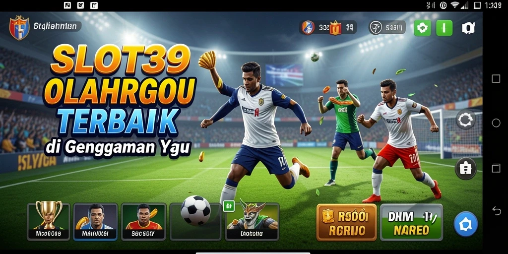 Tampilan gameplay SLOT39 yang menarik dengan elemen olahraga yang mengasyikkan.