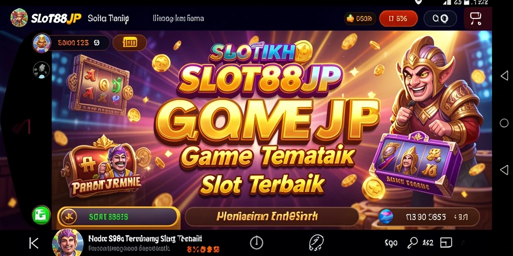 Screenshot menunjukkan gameplay seru dan grafis menawan di SLOT88JP.
