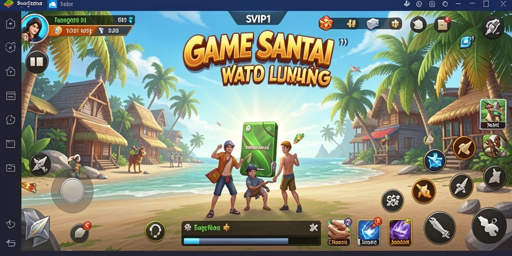 Screenshot gameplay SVIP1 menampilkan keseruan bermain Casual.